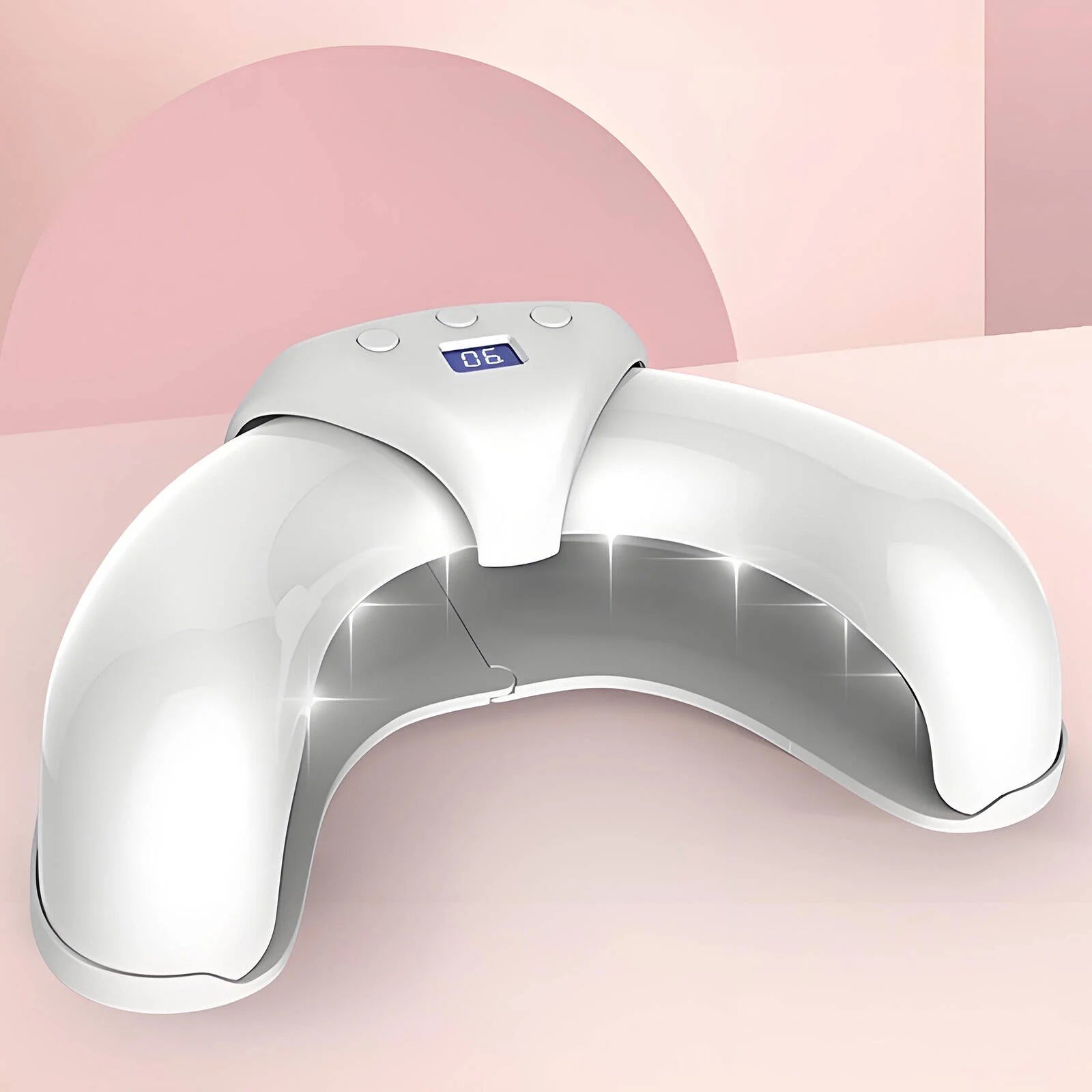 Professional LED Nail Dryer for Effective Toe Fungus Treatment, Rapid-Drying Foot Fungus Curing Lamp, Compact UV Gel Curing Light
